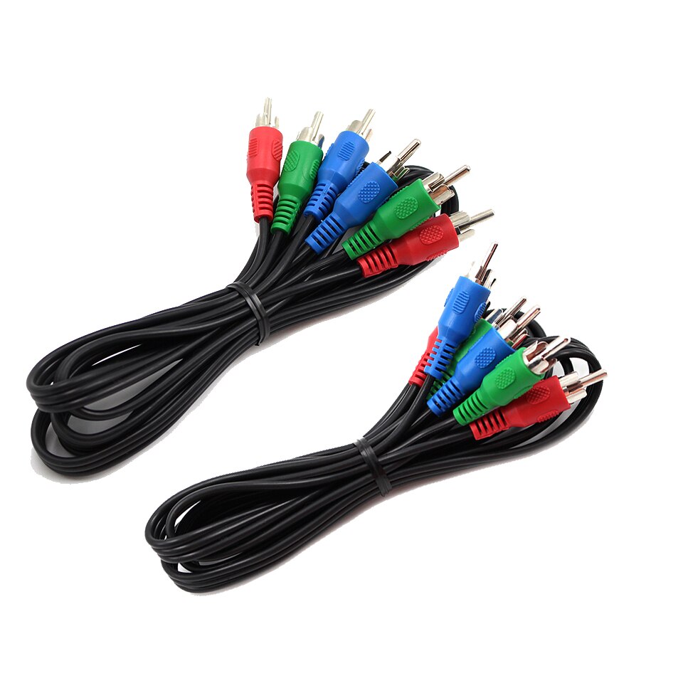 2 Pcs   YPbPr  ̺ ǥ   DVD  HDTV TV ġ 1.5M  ǰ